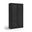 Vana Solid Wood Storage Cabinet In Black