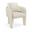 Vanda Vegan Leather Upholstered Dining Chair In Cream