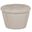 Vanessa Ottoman with Silver Nail Heads in Taupe