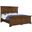 Heritage King Mansion With Decorative Rails Bed In Amish Cherry