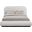 Vaughn Chenille Fabric Full Bed In Cream/Black
