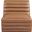 Vega Vegan Leather Accent Chair In Cognac