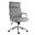 Vegan Leather Tall Desk Chair In Softy Grey