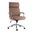 Vegan Leather Tall Desk Chair In Softy Latte