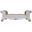 Vendome Bench In Antique Pearl