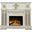 Vendome Fireplace In Antique Pearl