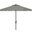 Venice 11Ft Crank Umbrella in Grey