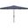 Venice 6.5 X 10 Ft Rect Crank Umbrella In White Navy