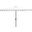 Venice 6.5 X 10 Ft Rect Crank Umbrella In White and Black