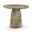 Venosa 36 Inch Concrete Indoor and Outdoor Dining Table In Beige