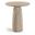 Venosa Concrete Indoor and Outdoor Bar Table In Travertine