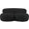 Venti Boucle Fabric Loveseat In Black