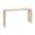 Ventura Mother of Pearl Waterfall Console Table In Brown