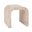 Ventura Mother of Pearl Waterfall End Table In Brown