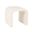 Ventura Mother of Pearl Waterfall End Table In White