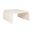 Ventura Mother of Pearl Waterfall Square Coffee Table In White