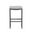 Verin Barstool In Warm Grey and Gracebay Light Grey