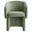 Verity Chenille Dining Armchair In Sage