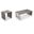 Vernazza Marble Occasional Table Set In Brown