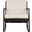 Vernon Black and White Rocking Chair