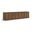 Vero Solid Wood and Oak Veneer 4-Piece Sideboard In Brown
