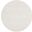 Versatile 4' x 4' Round Rug In Ivory White