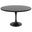 Verve 48 Inch Round Dining Table with MDF Top In Black
