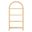 Vexley 72 Inch Large Arched Bookshelf In Natural