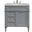 Park Ave 32" Grey Single Vanity Set