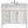 Park Avenue 40" White Single Vanity Set