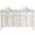Park Avenue 60" White Double Vanity Set