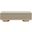 Vianna Boucle Storage Bench In Brown and Natural