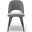Victor Velvet Side Chair Set of 2 In Grey