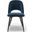 Victor Velvet Side Chair Set of 2 In Sapphire Blue