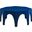 Victory Performance Velvet Ottoman In Navy