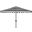 Vienna 11Ft Rnd Crank Umbrella In Black and White