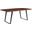 Viggo Black Walnut 74 Inch Live Edge Acacia Wood Dining Table