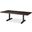 Viktor 55 Inch Dark Brown Solid Wood Coffee Table