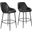 Vila Barstool Set of 2 In Black