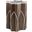 Villa Cherie Chairside Table In Hazelnut