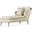 Villa Cherie Chaise In Pearl/Caramel
