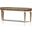 Villa Cherie Console Table In Hazelnut