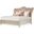 Villa Cherie Eastern King Channel Tufted Bed In Hazelnut