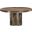 Villa Cherie Round Dining Table In Hazelnut
