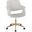 Vintage Flair Office Chair In Cream
