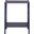 Vintage Series Open Night Stand - Navy
