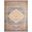 Vintage Washables 9' x 12' Indoor Rug In Blue and Coral
