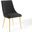 Viscount Black Modern Accent Performance Velvet Dining Chair
