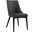Viscount Black Vinyl Dining Chair EEI-2226-BLK