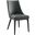 Viscount Gray Vegan Leather Dining Chair